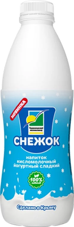 Снежок 2,5% БУТЫЛКА 900 гр. ТМ "ЧМЗ"